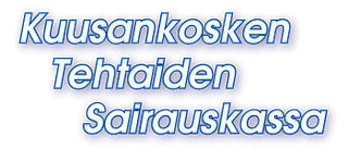 Kuusankosken tehtaiden sairauskassa -logo